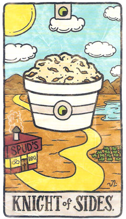 Food Fortunes. A Deck of Dinner Divination